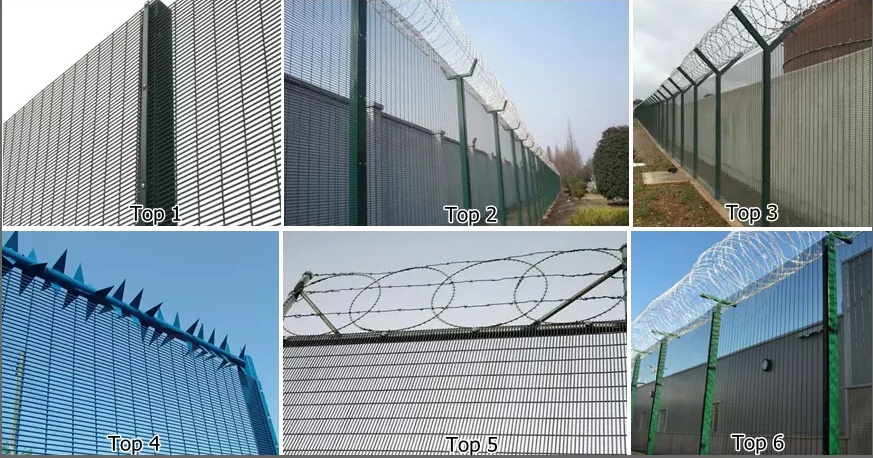 Anti-Climb Security 358 Fence Galvanised