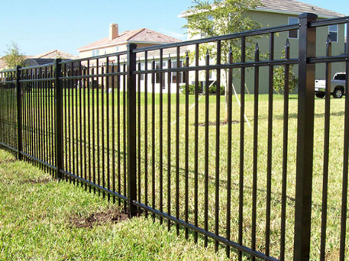 Yard Park Wrought Iron Fence