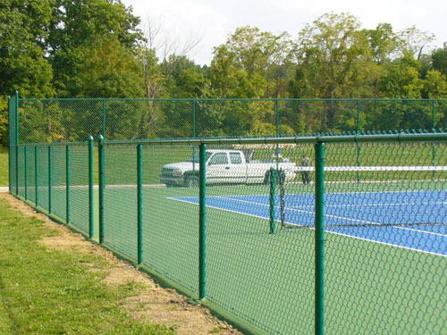 Chain Link Fence-PVC Coated